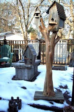 Birdhouses On Stand