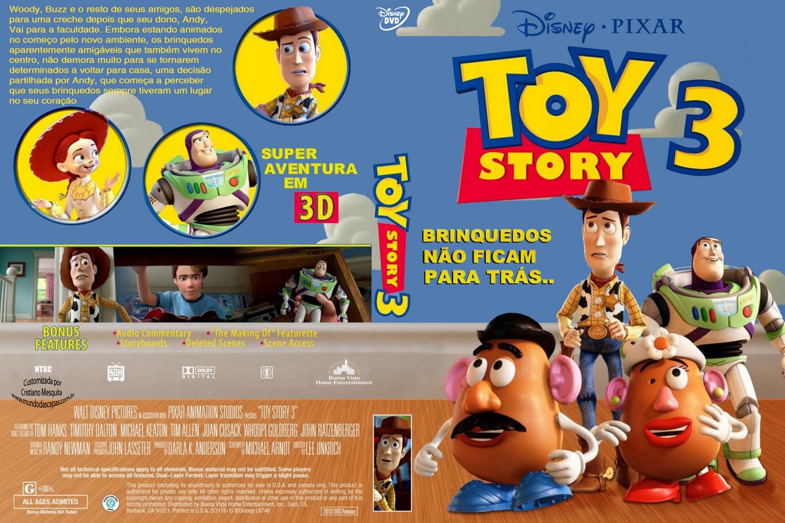 toy story 1 2 3 4 dvd