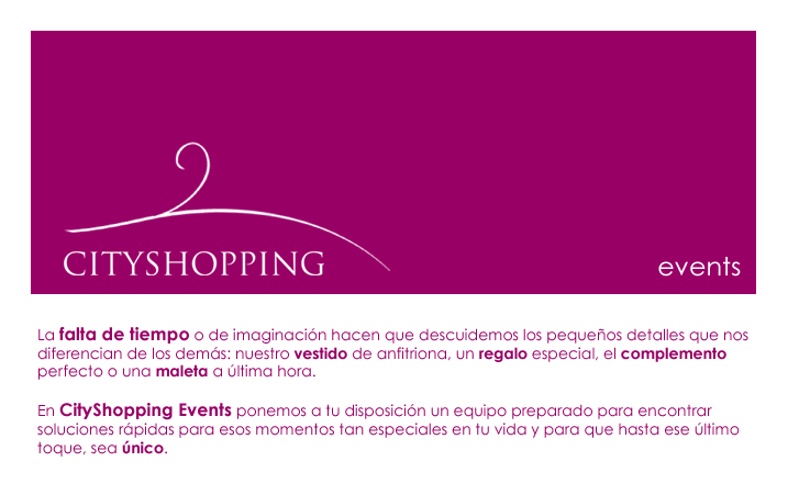 CityShopping Events