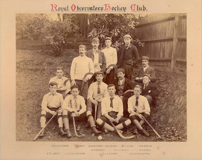 The Royal Observatory Hockey Club, 1893-94 ©NMM