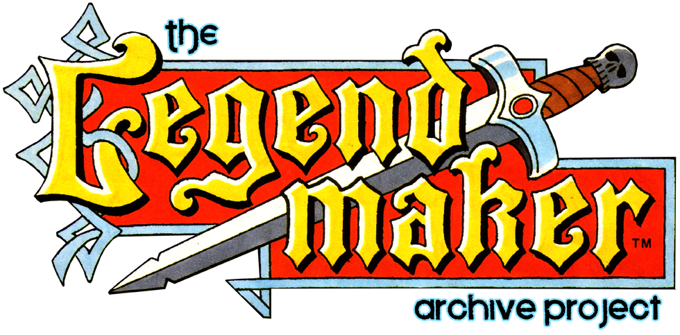 <center>The Legendmaker Archive Project</center>