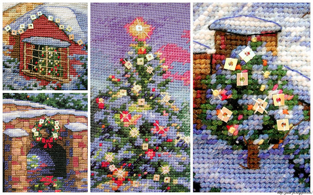 Dimensions 08783 - Рождественская деревня / Holiday village