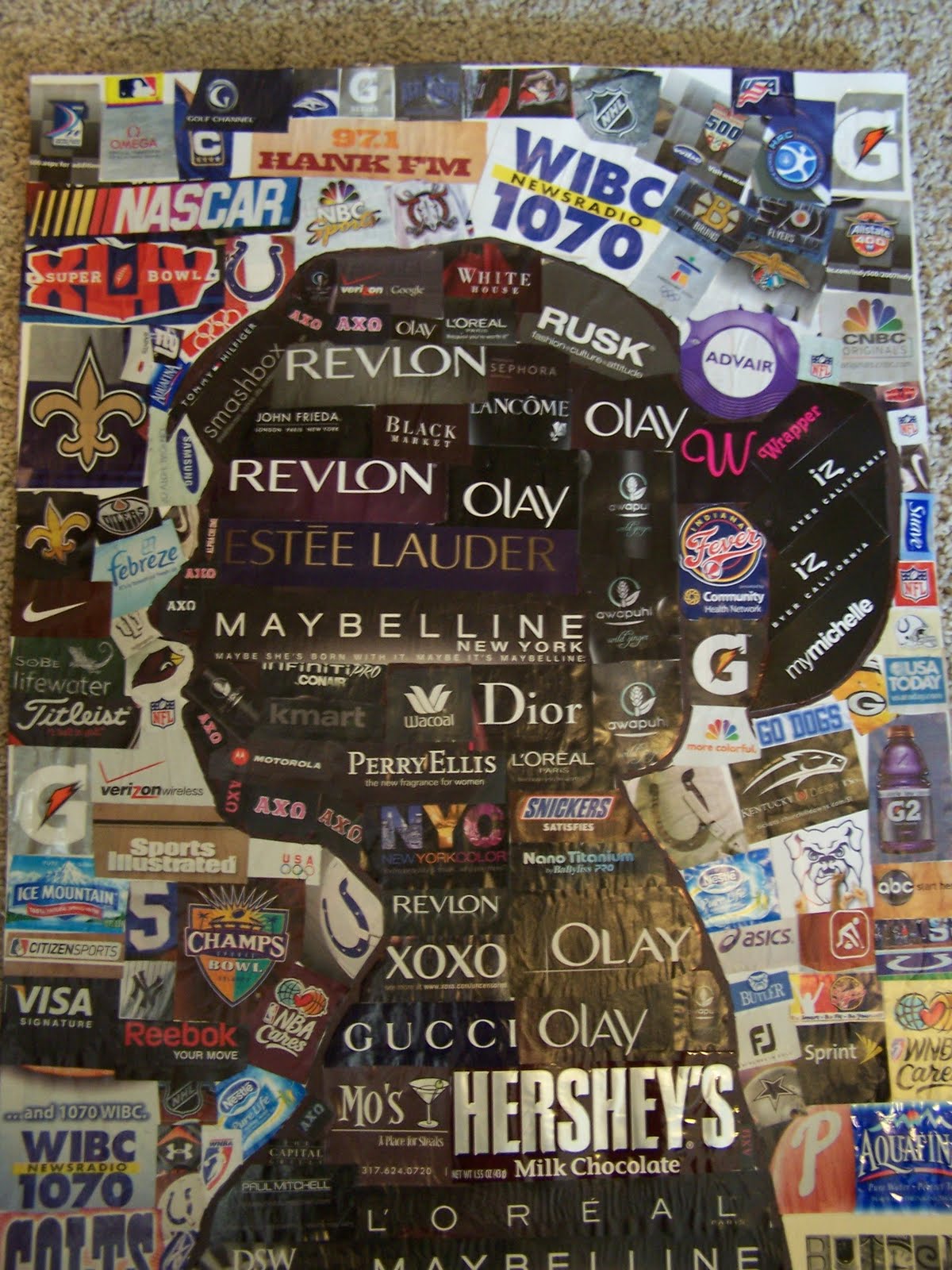 collage of brands