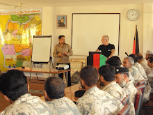 Stu and Fahim Teach Community Policing to the Brigade Command and Officer Staff