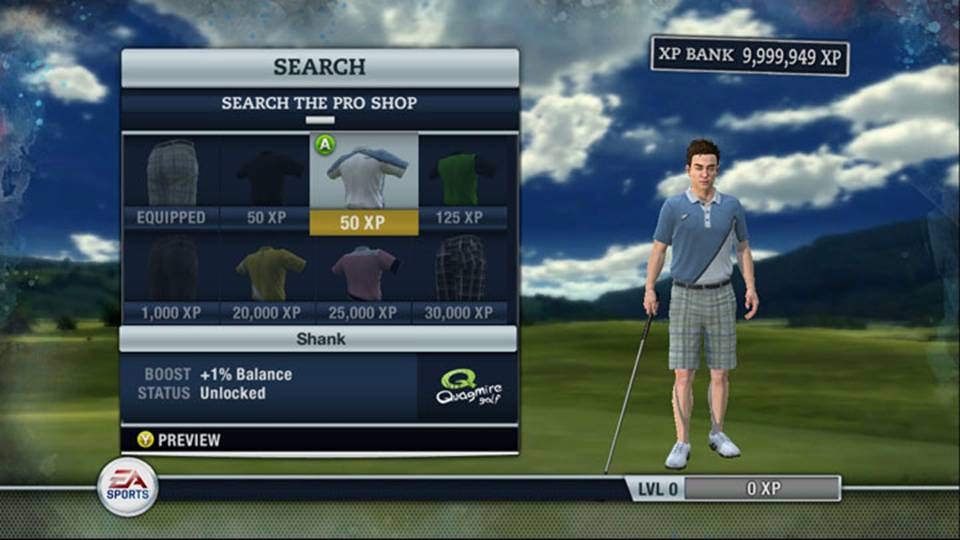 Quagmire Golf's Apparel Appears In Tiger Woods PGA Tour 11 « Ottawa