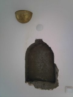 nisje gecement en gestuct