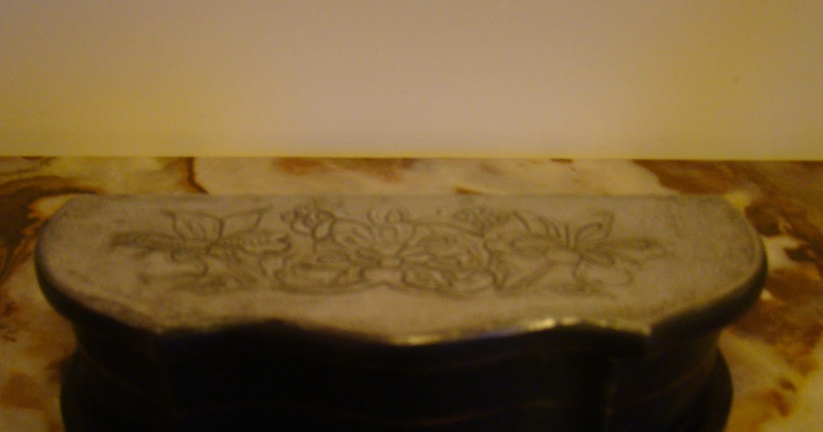 VERÒNICA SALAZÀN - PINTURA DECORATIVA Y REPUJADO EN ESTAÑO: ALHAJERO DE