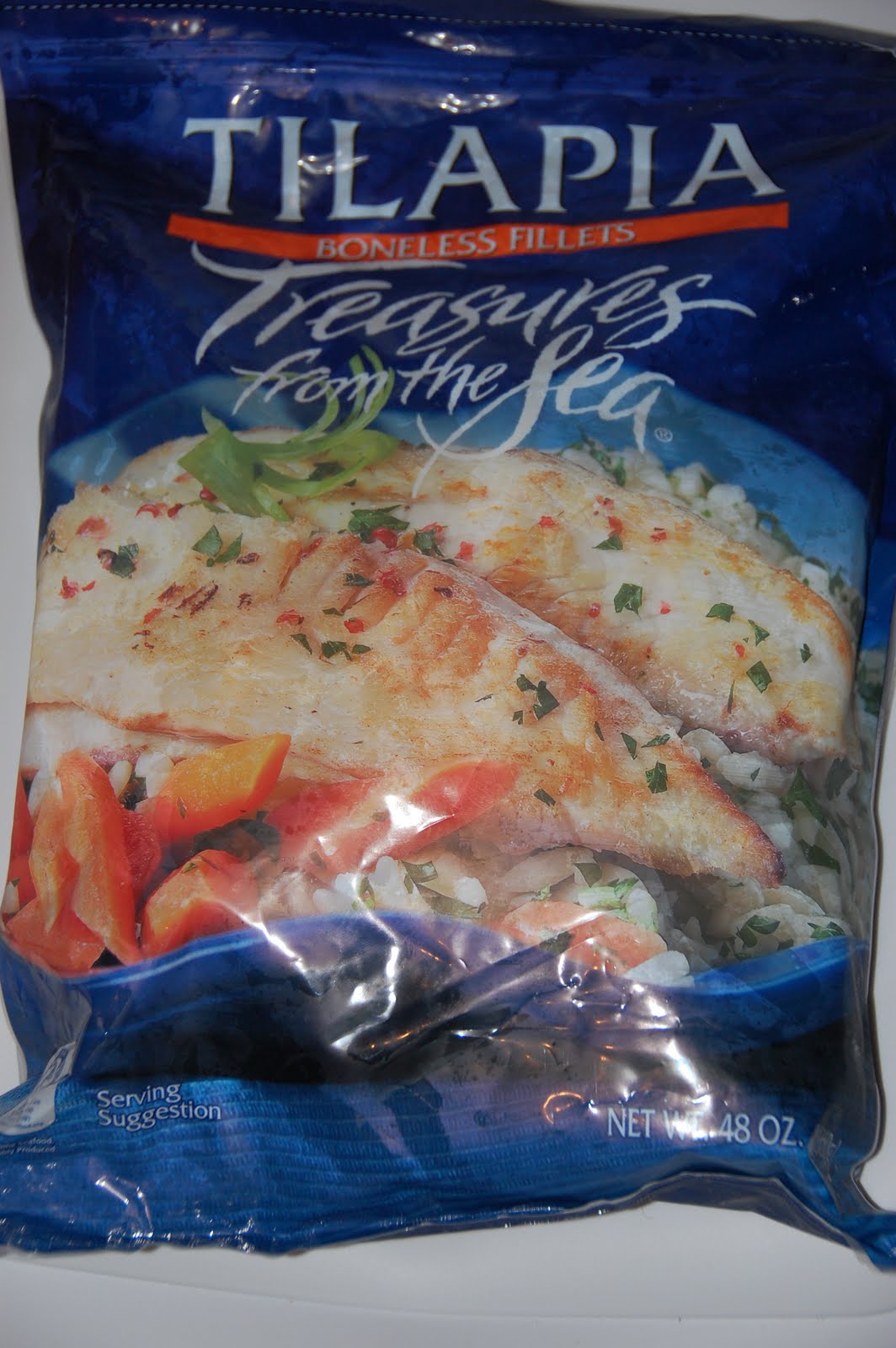 What my kids are eating Tilapia fillets from Sam's Club