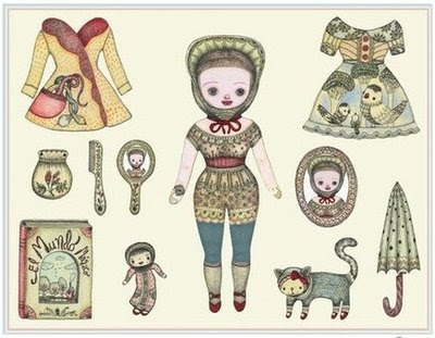 Elsita's paper doll