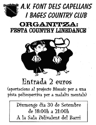 Festa country linedance al Bages
