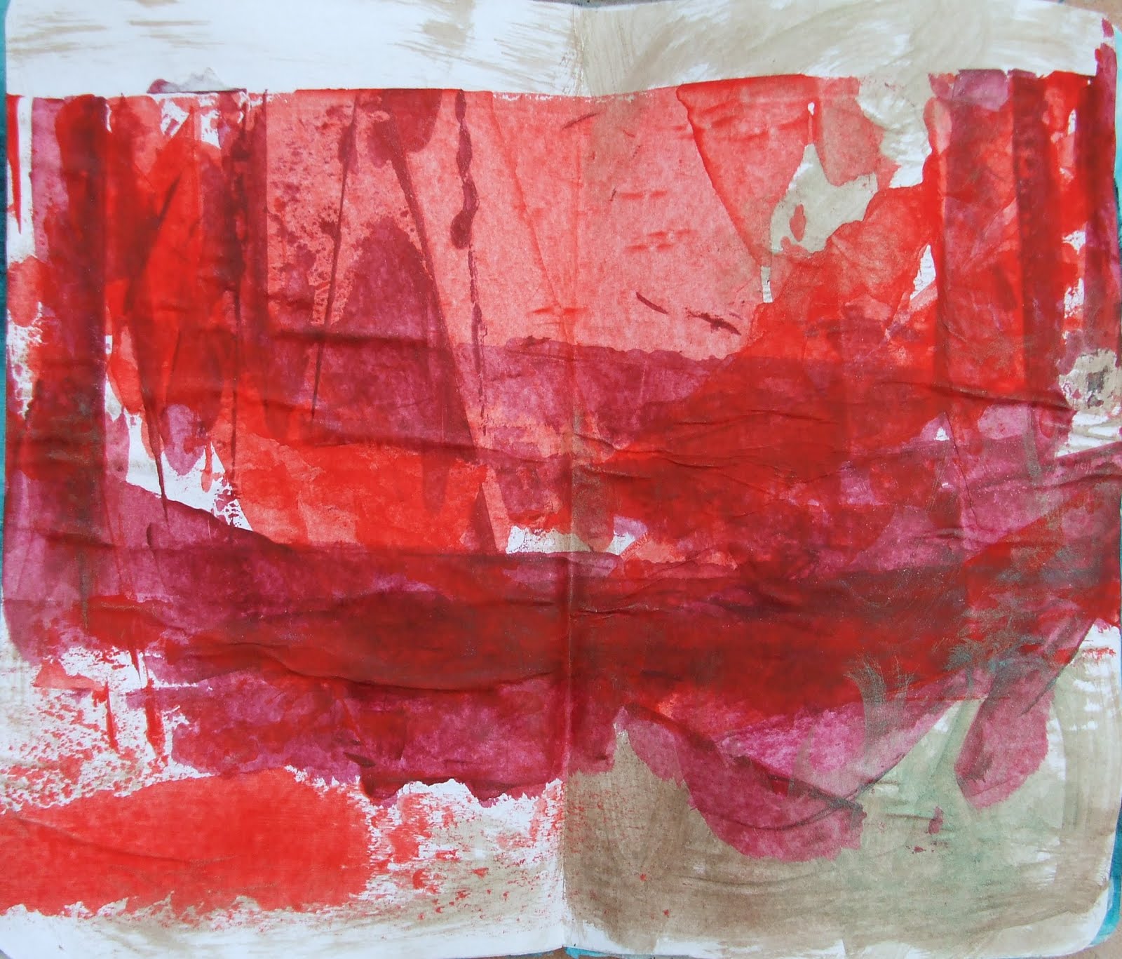 Taylor's textile trials Sketchbook backgrounds