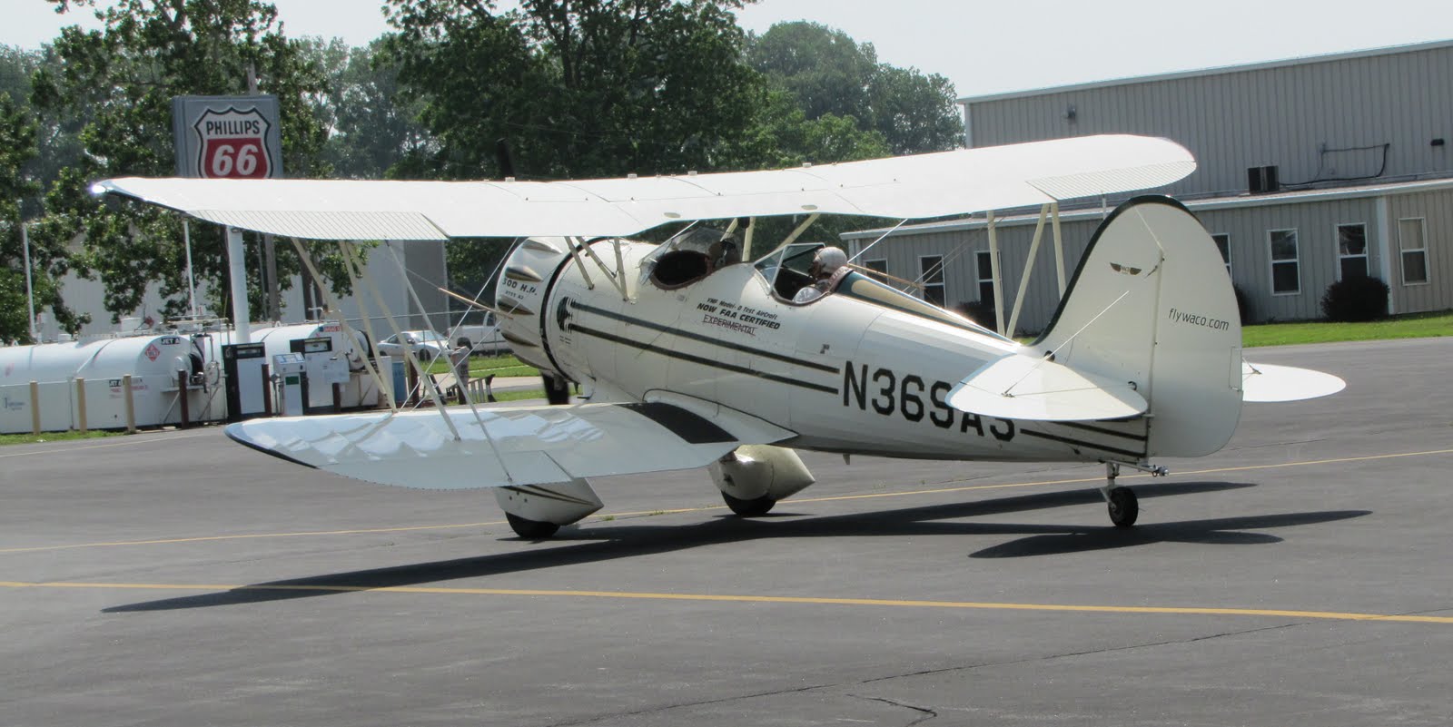 The Aero Experience Classic Aircraft Waco YMF at Waco FlyIn, Creve