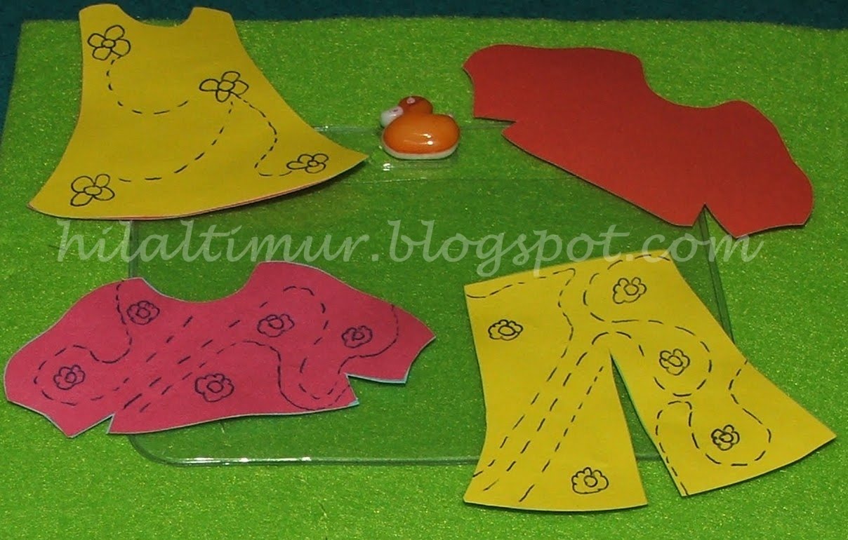 AnaRenkler.. Bebek Giydirme Aktivite Kitabı