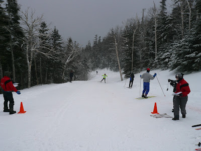 Dave approaching finish