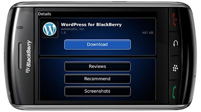 Wordpress para Blackberry Actualizado al 1.0.208 Wordpress para Blackberry Actualizado al 1.0.208