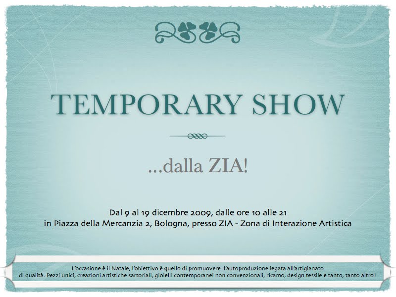 Temporary Show ZIA