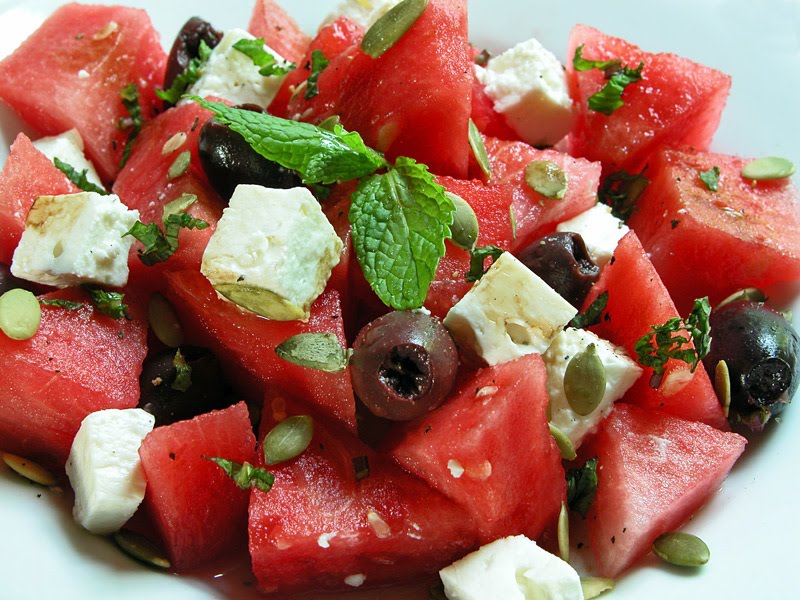 Cooking Weekends: Watermelon and Feta Salad