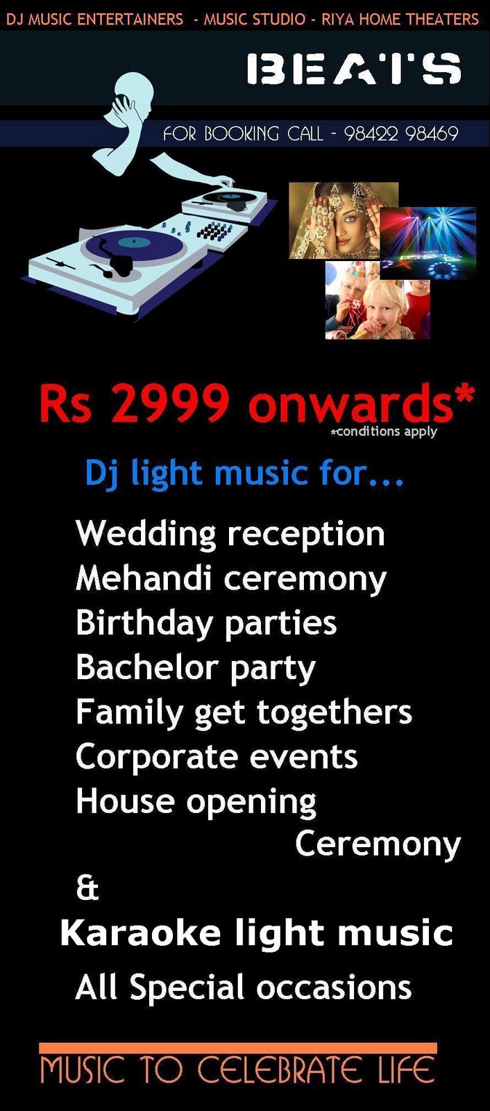 Disc jockey - Sound and Lights