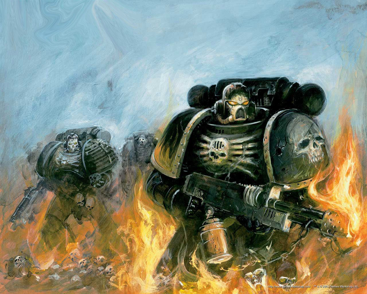 Warhammer 40,000 Space Marine wallpapers or desktop - warhammer space marine game wallpapers