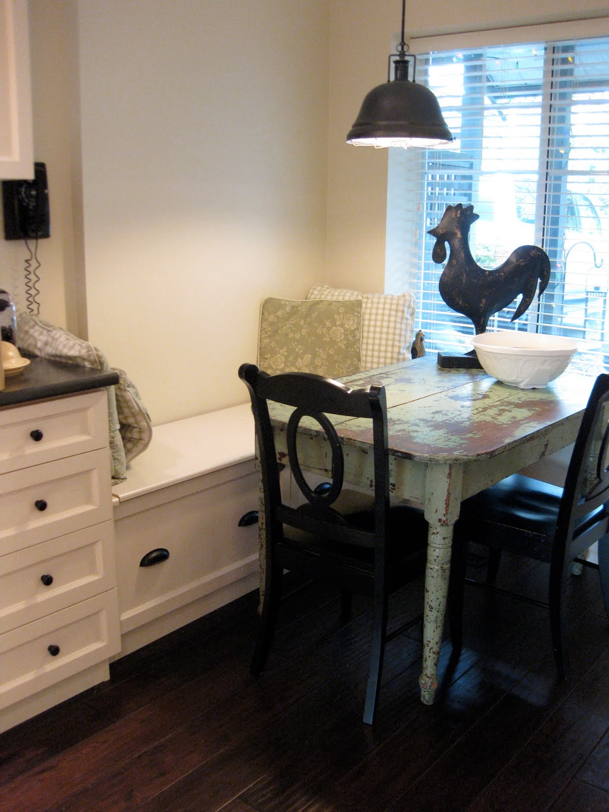 Ebay kitchen cabinets and we did what we could do ourselves.