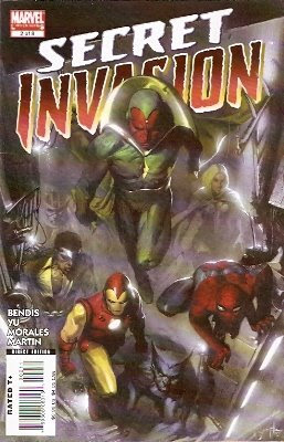Gee, a Skrull variant of a famous Marvel cover? Who would have thought?