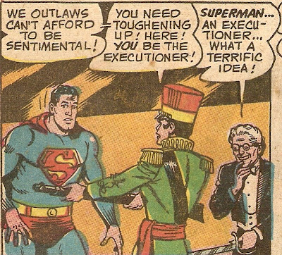 Superman needing a gun is like the Hulk needing one...oh, wait...