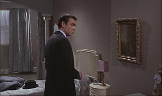 WATCH as 007 searches an empty room!! da da dun dun, da da da