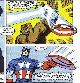 Cap needs to get out into the sun more...
