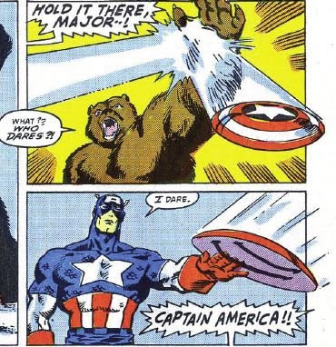 Cap needs to get out into the sun more...