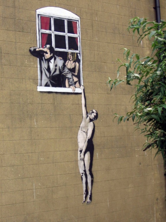 பேங்க்ஸி--வரைந்த "தெருவோர ஓவியங்கள்" - அட்டகாசமான ஓவியங்கள்... - Page 5 Banksy+Street+Art+Photos+%2849%29
