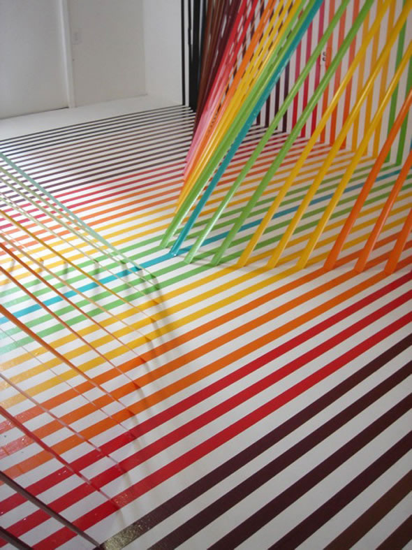 Amaze Pics & Vids Creative Tape Art Amazing Photos...