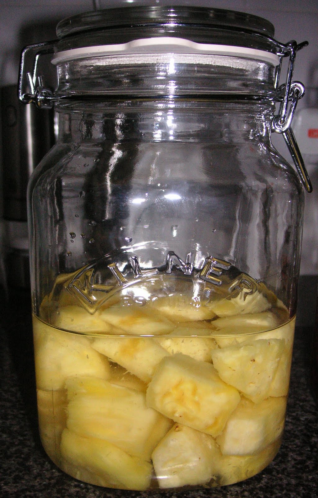 Mrs Portions' Potables Pineapple liqueur