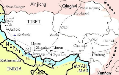 La CIA utiliza el TIBET -Dalai Lama- desde hace años Tibet-strategic+map
