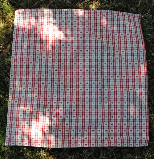 zakka life How To Sew a Picnic Blanket Tote