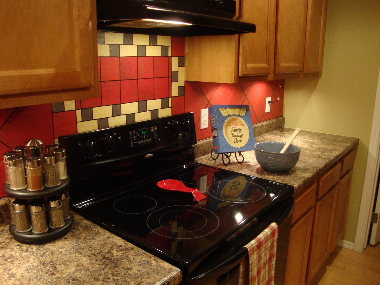 Decoupaged Backsplash Tutorial Just Jonie