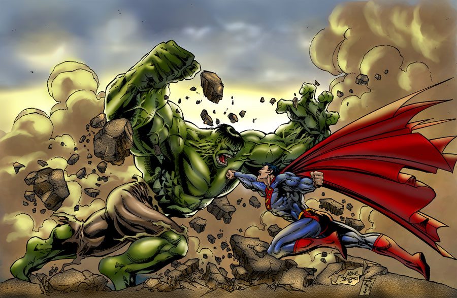 Desafio da Semana: Hulk vs SuperMan Hulk+vs+superman