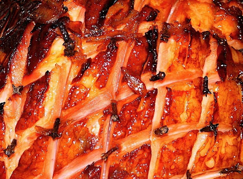 CupCakes and CrabLegs Orange MarmaladeGlazed Ham