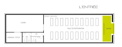 plan de l'entrée