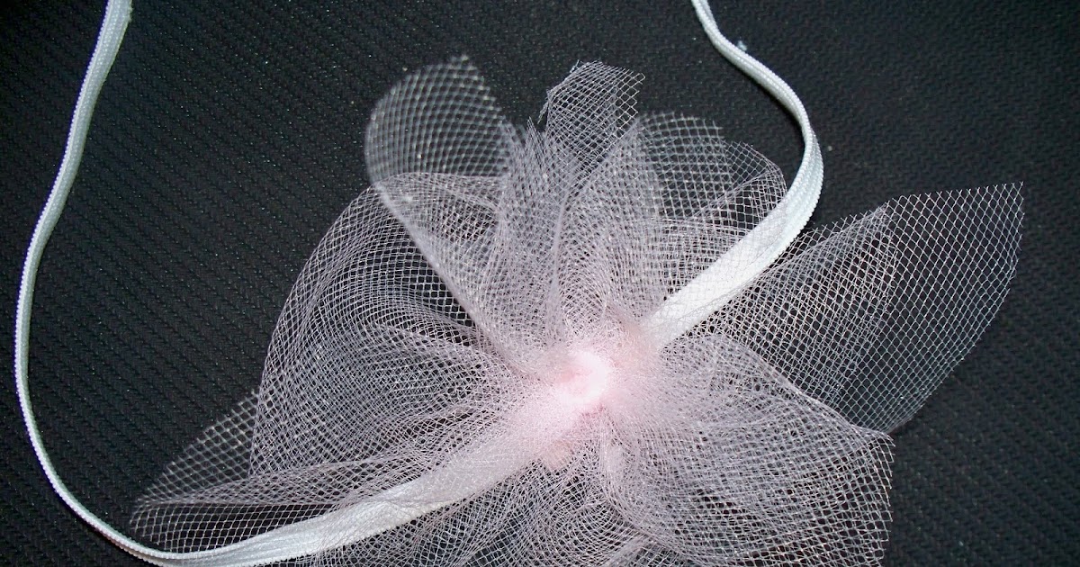 Crafting and Creativity tulle headband
