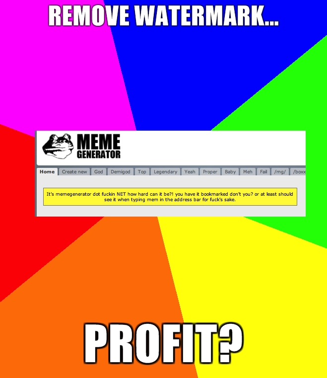 Advice Memegenerator Meme: