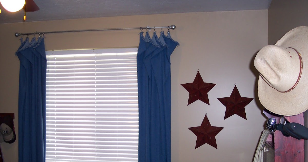 Creative Decor by Brooke Simple denim curtains