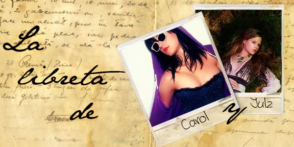 La libreta de Carol y Julz.