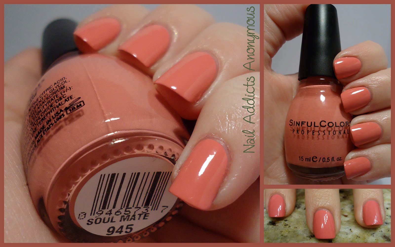 Sinful Colors Professional Nail Polish, Soul Mate - wide 1