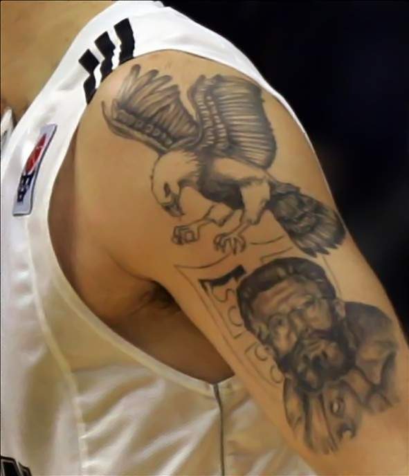 serbian tattoo. Cristiano Ronaldo#39;s leg tattoo