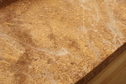 COMPLETED COUNTER CLOSE UP
