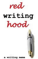 Red Writing Hood