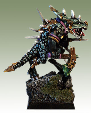 Saurus Hero. Foto, pittura e conversione di Andrea Mangoni.