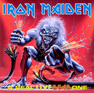 Portada Iron Maiden a real live dead one
