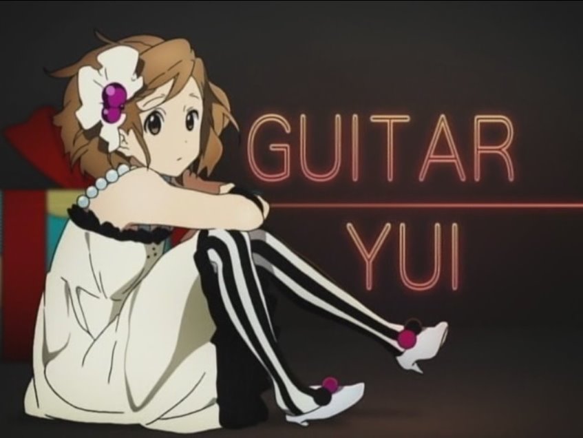 anime guitar yui Yui%2BGuitar