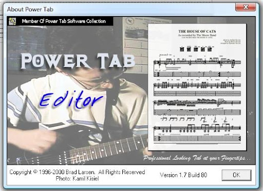 GUITAR POWER TAB guitar power tab: